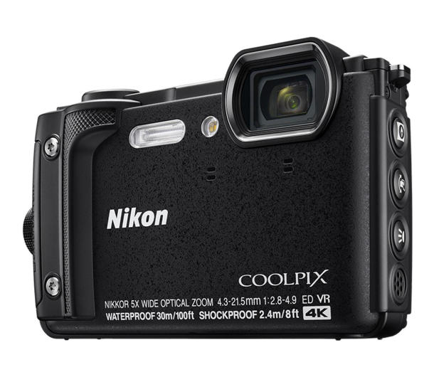 Nikon APARAT FOT NIKON W300 Czarny zestaw Holiday z plecakiem wodo - 1450643 - zdjęcie
